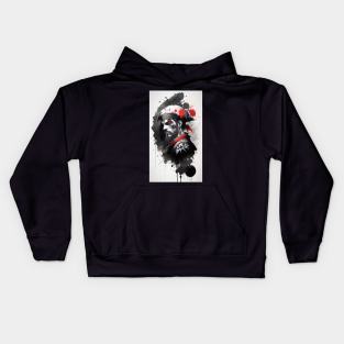 Ink Style Pirate Kids Hoodie